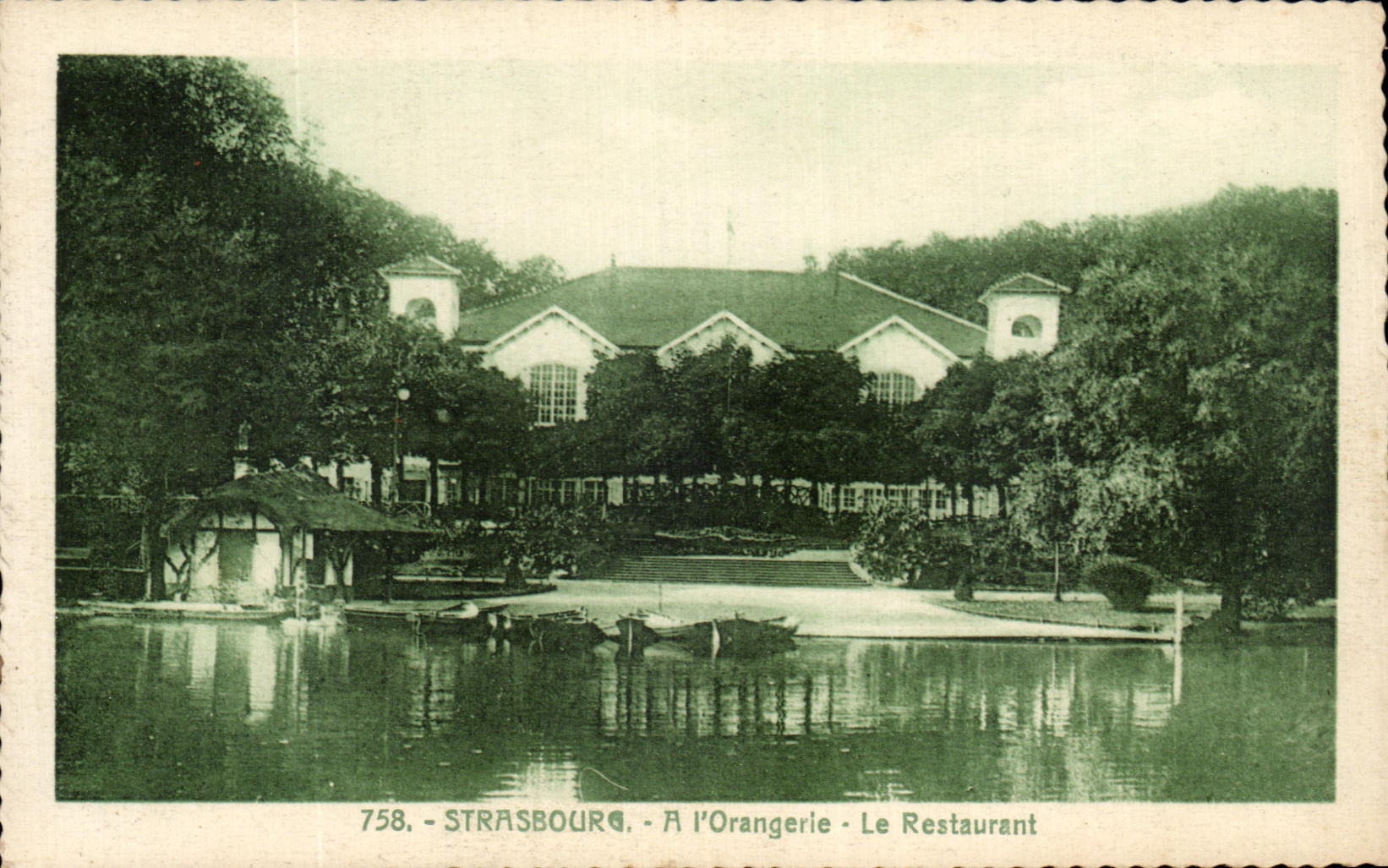 CPA Strasbourg With the Orangery the Restaurant