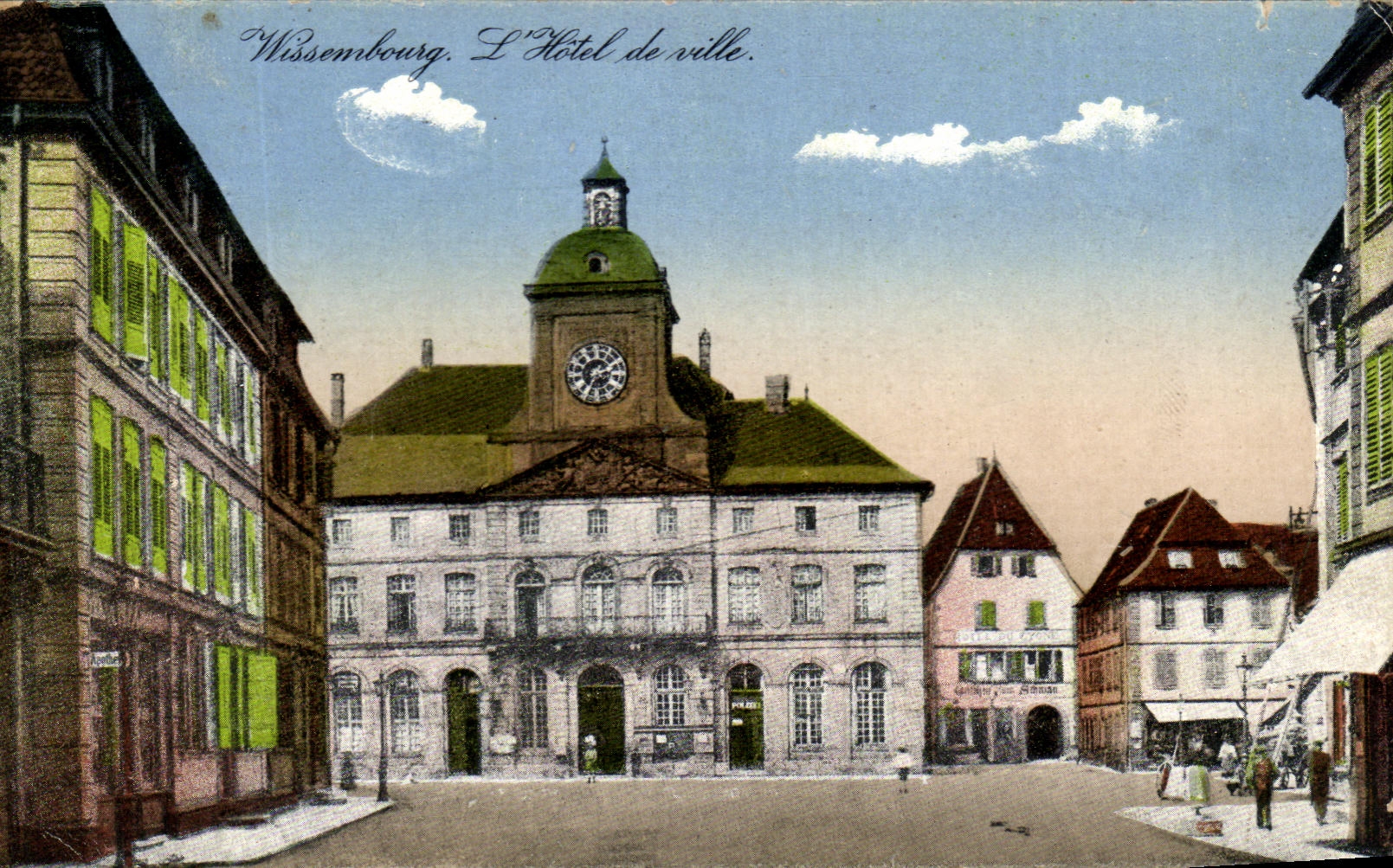 CPA Wissembourg the Town hall