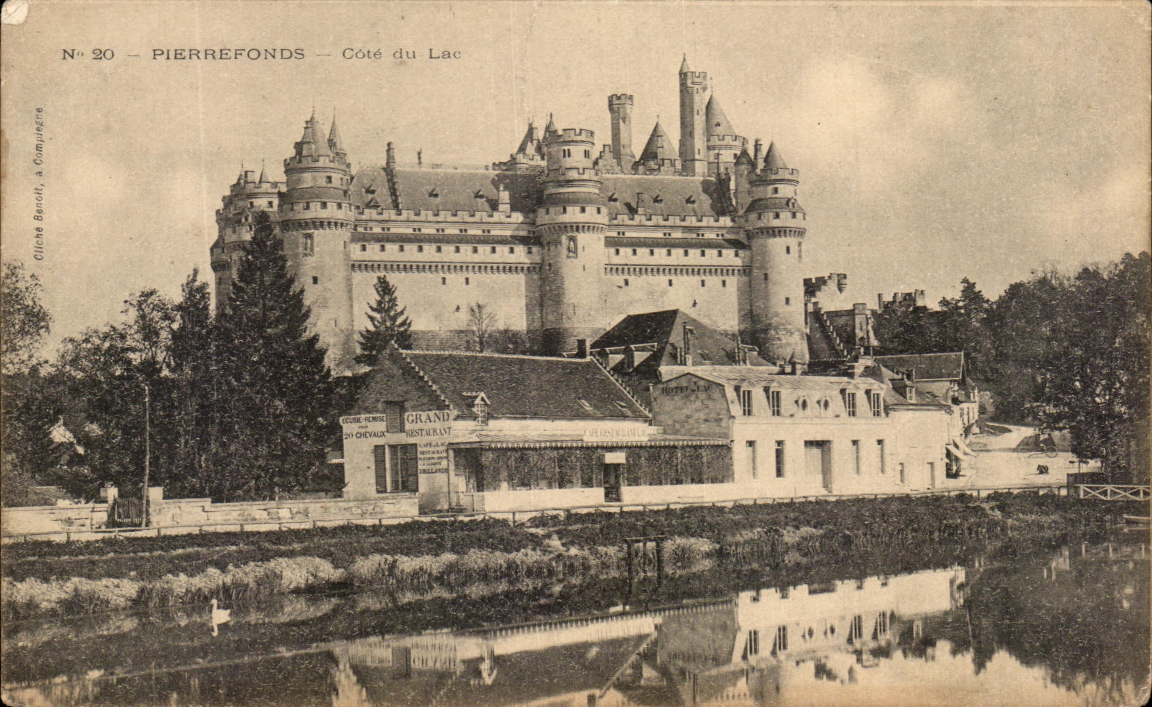 CPA Pierrefonds Cote du Lac Grand restaurant