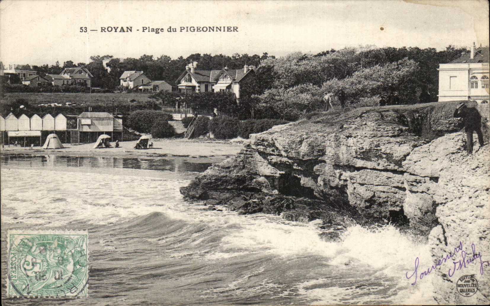 Playa de CPA Royan de la paloma una