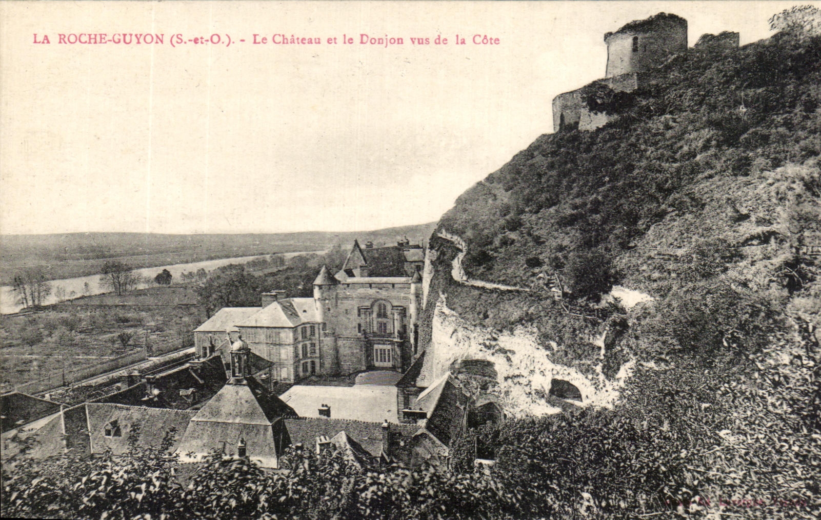 CPA the Guyon Rock the Castle and the Keep seen of the Dimension