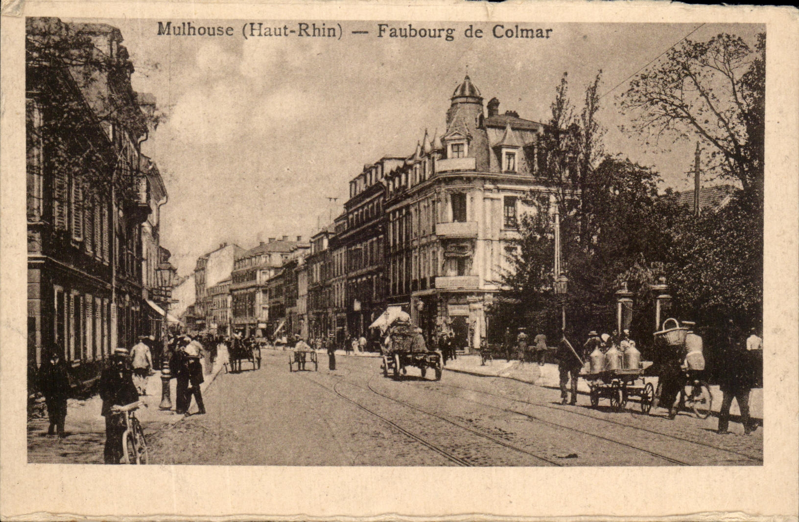 CPA Mulhouse Suburb of Colmar