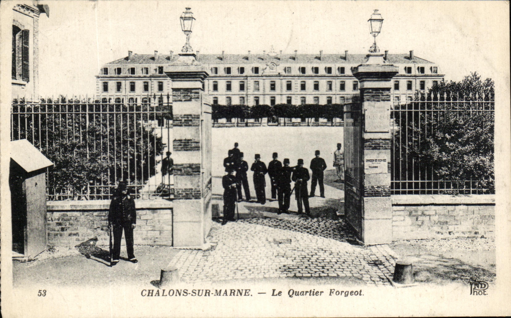 CPA Trawl-nets On the Marne the District Forgeot Militaria