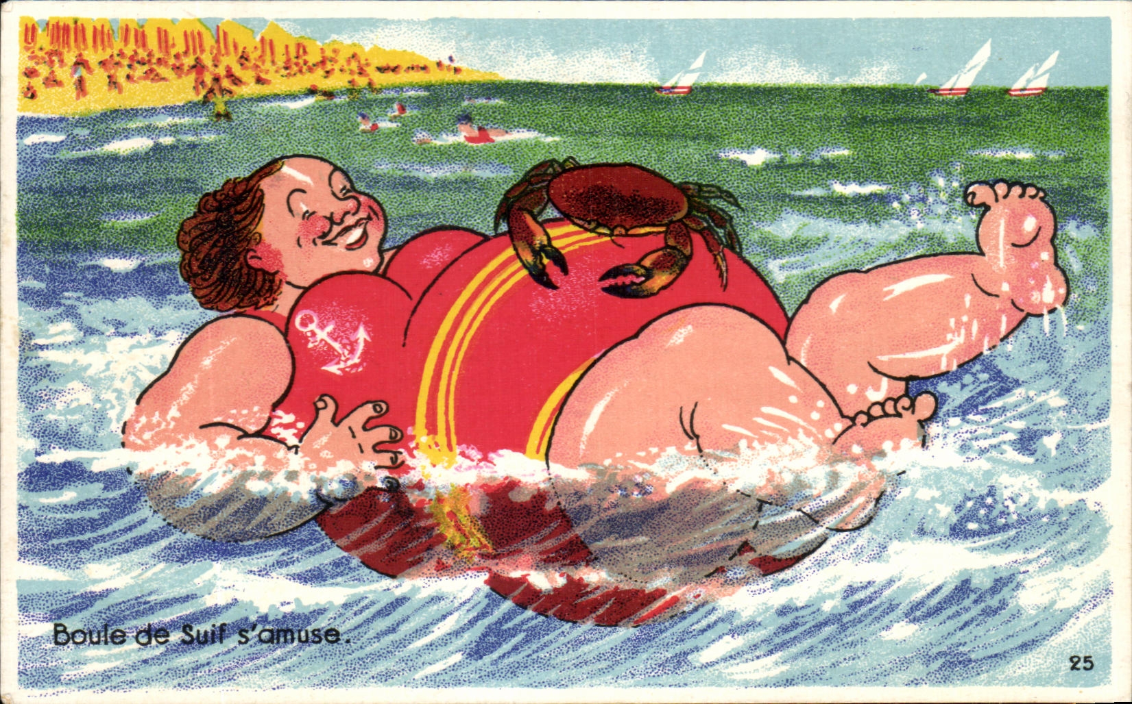 CPA Boule of Tallow has fun strong Femme Crab Humor