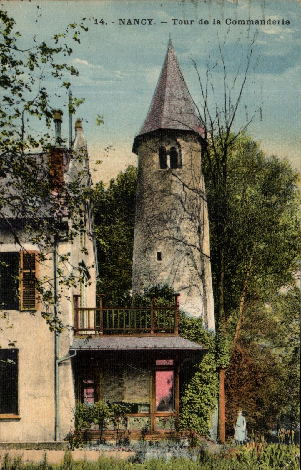 CPA Nancy Tour De La Commanderie