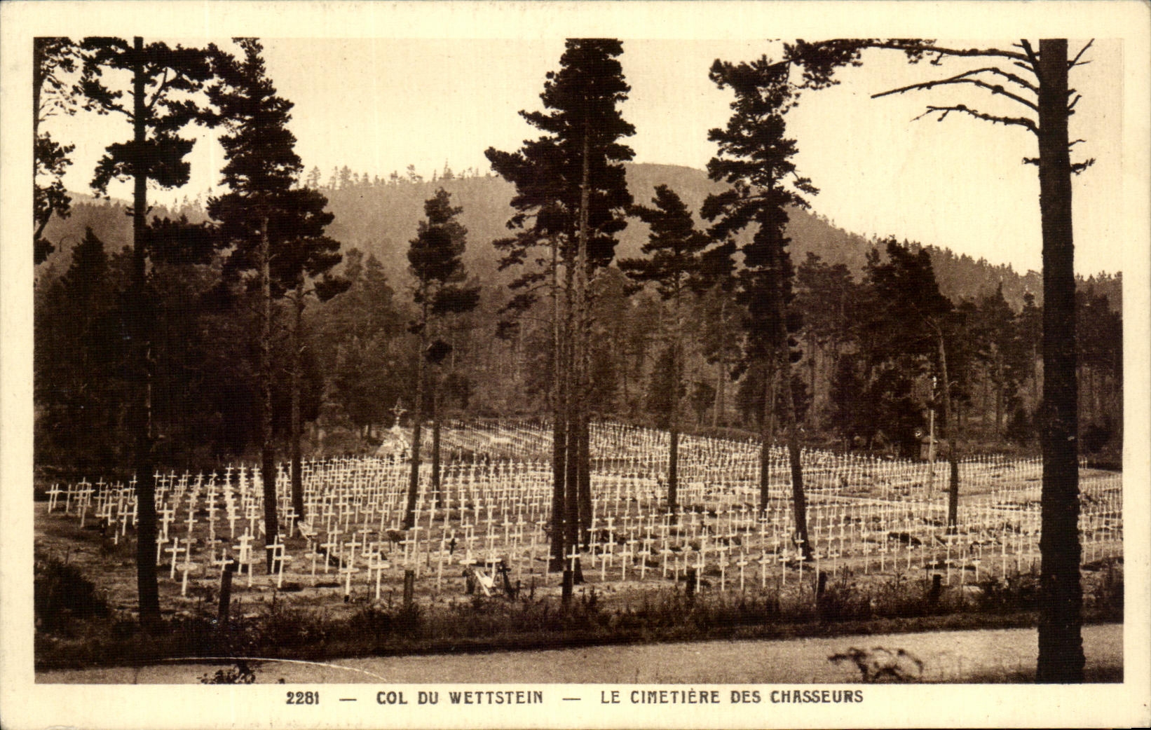 CPA Collar Of Wettstein the Cemetery Of the Militaria Hunters