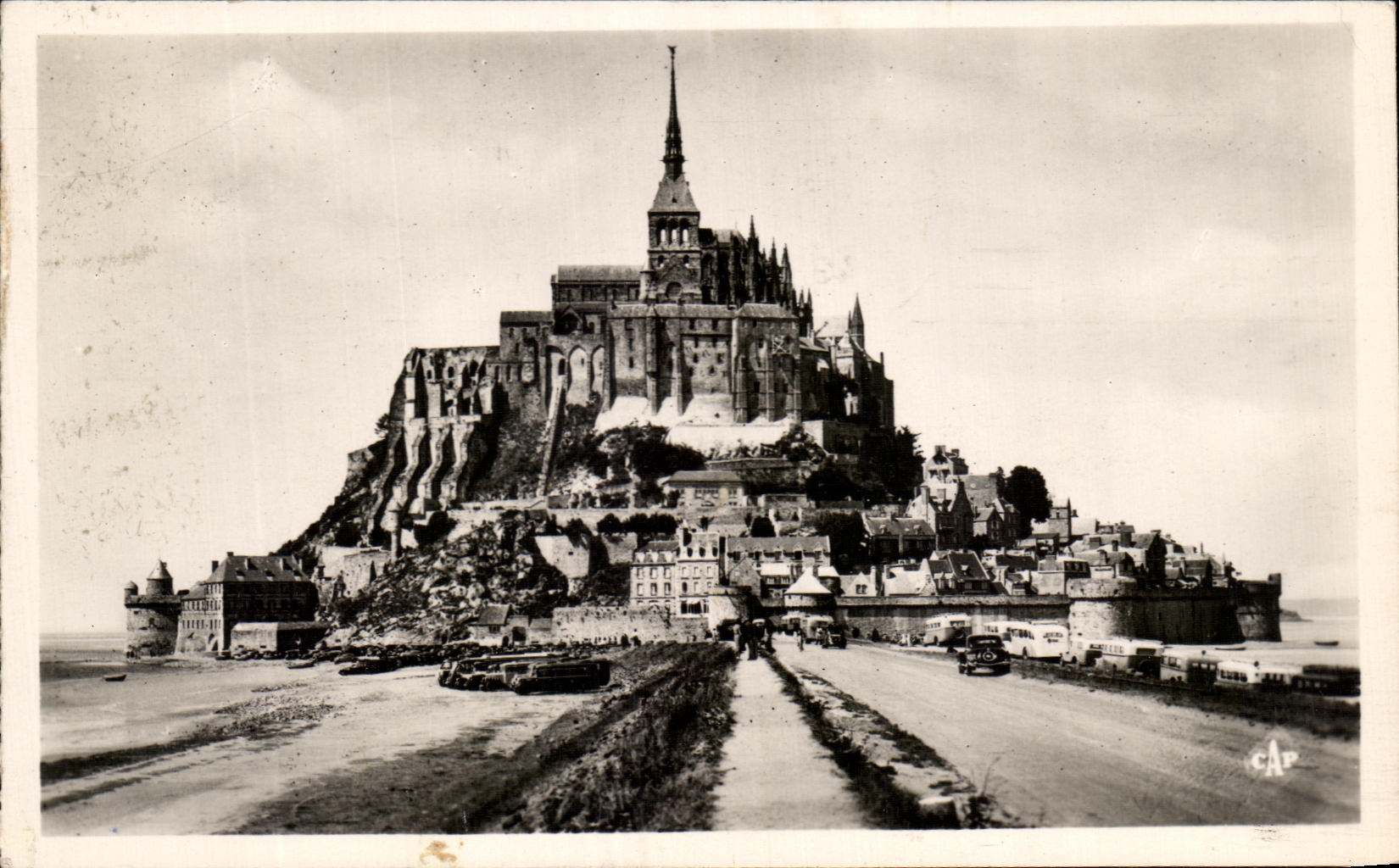 CPA Mount St Miohel View of the Dam