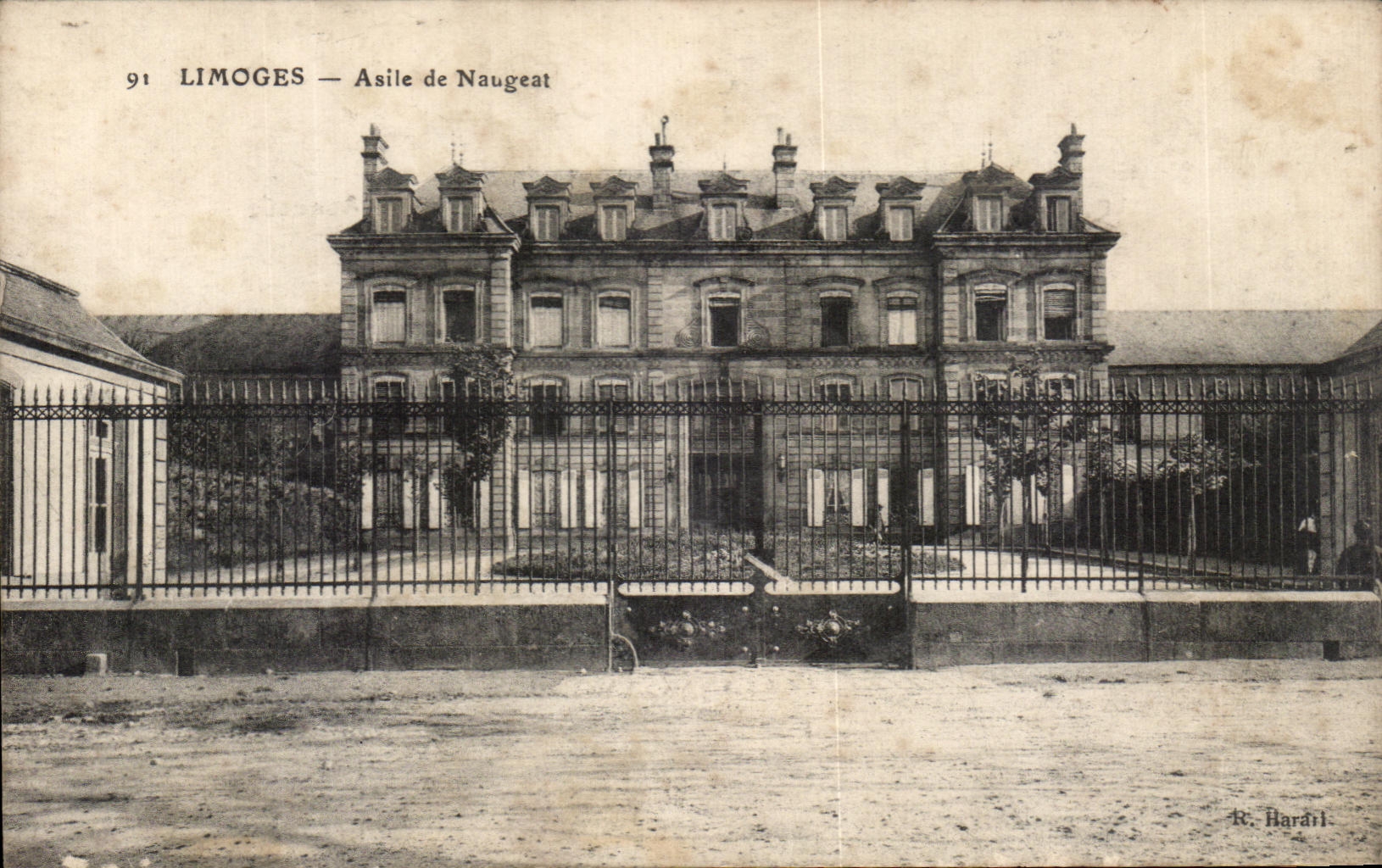 CPA Limoges Asylum De Naugeat