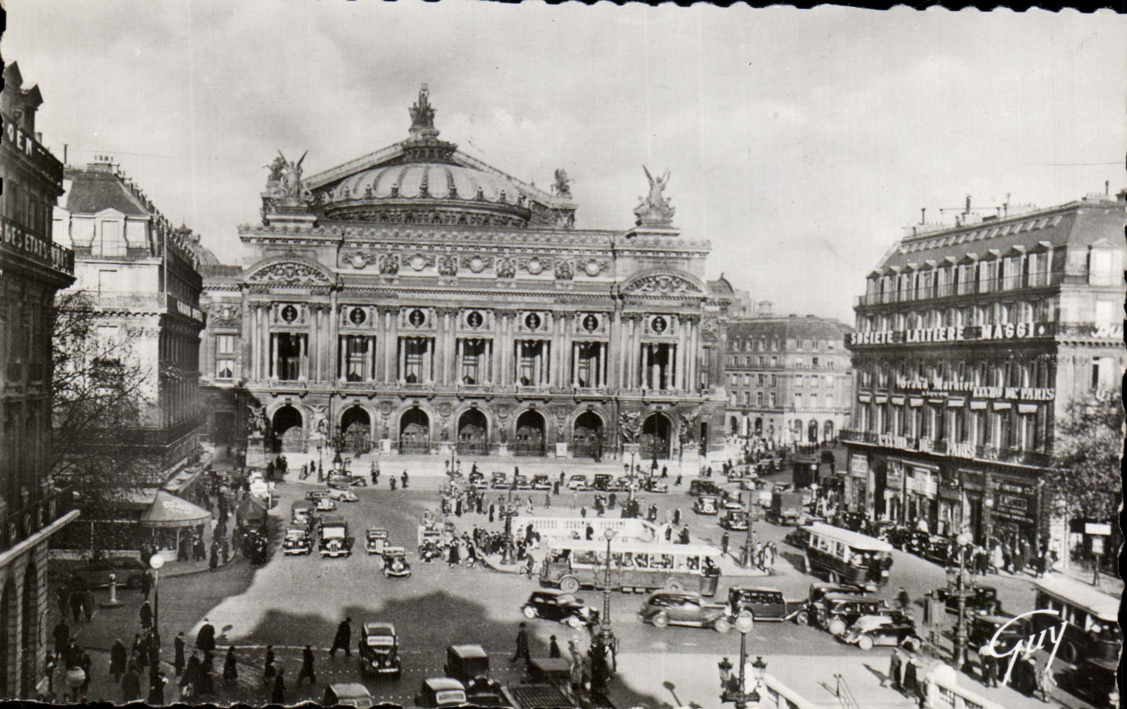 CPA Paris And Its Wonders Place Opera