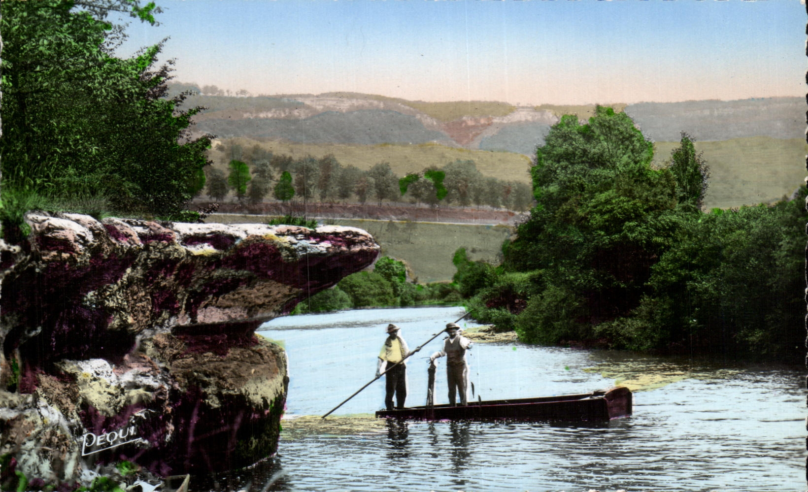 CPA Franche Comte Vallee De La Loue La Roche Pomey