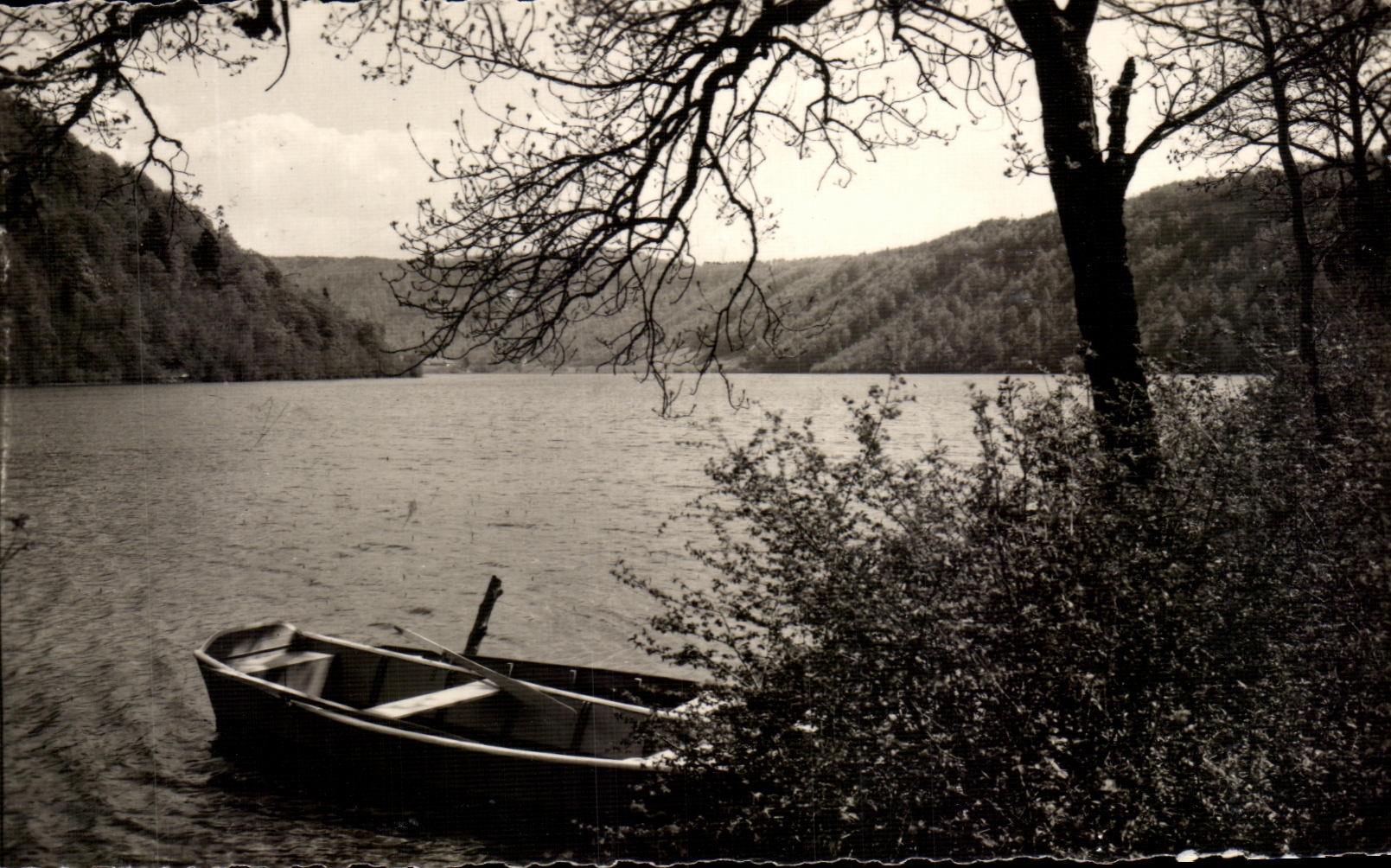 CPSM La Franche Comte Pittoresque Vallee du Herisson Le Lac Du Val