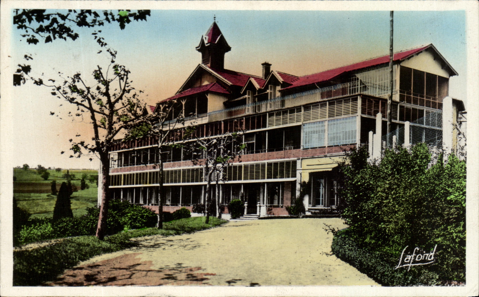 CPA Environs de St Chamond Sanatorium de Chavannes