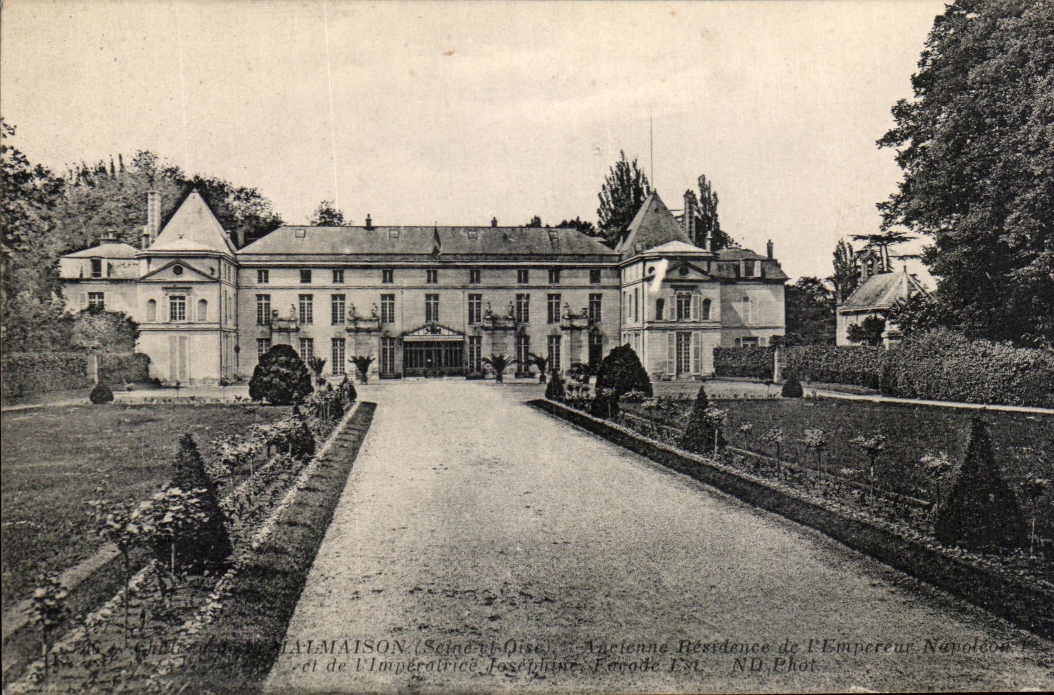 CPA Malmaison castle