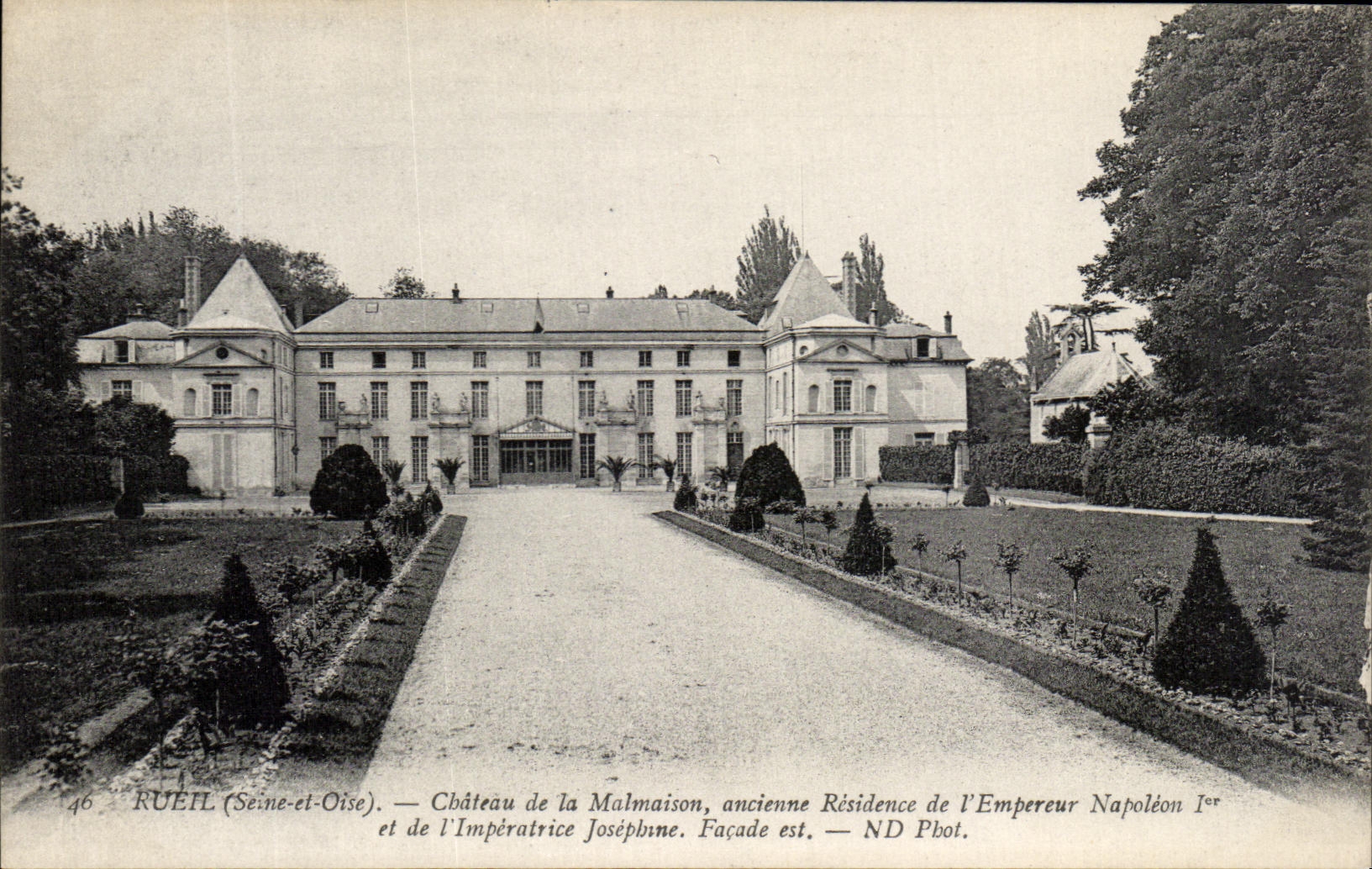 CPA Rueie Castle of Malmaison Old Residence of the Napoleon Emperor 1st