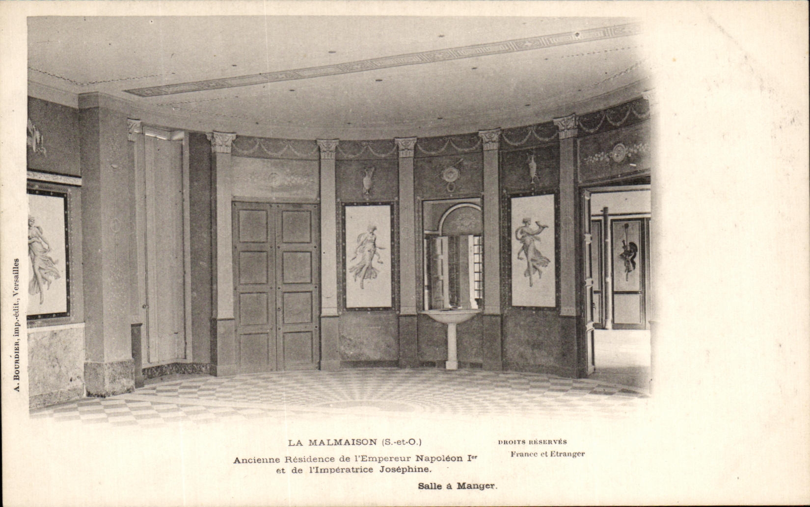 CPA Malmaison Old residence of the Napoleon emperor 1st dining room