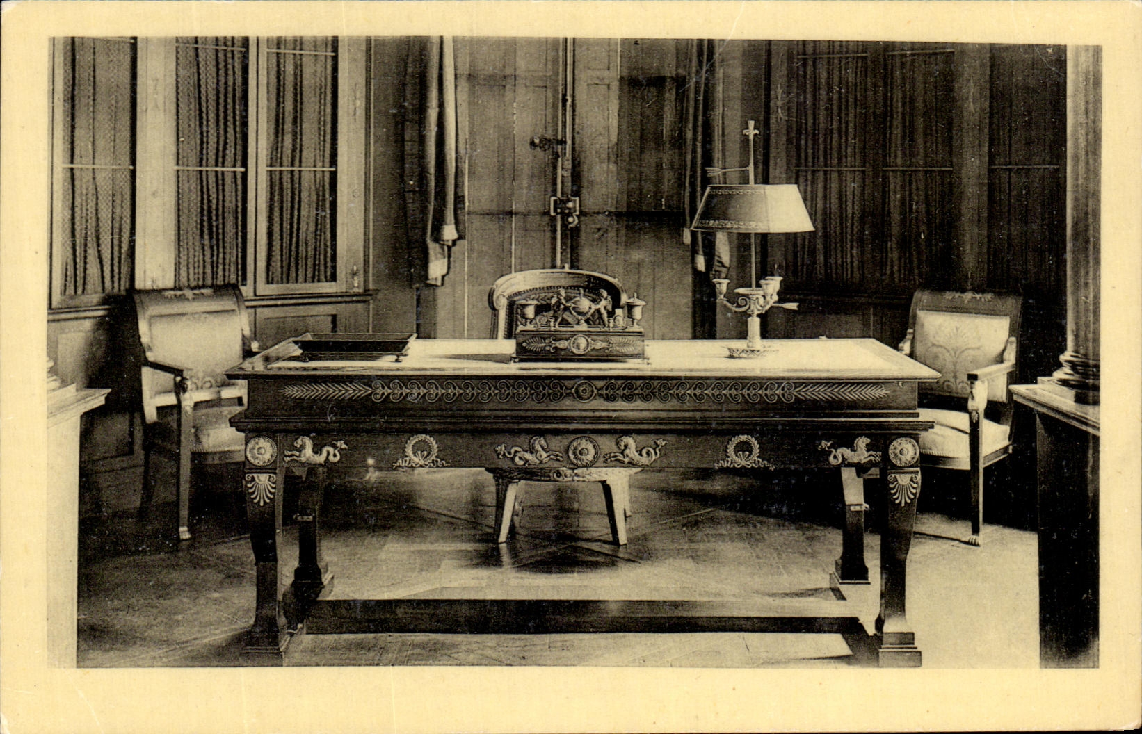 CPA Castle De Malmaison the Office Of Napoleon 1st