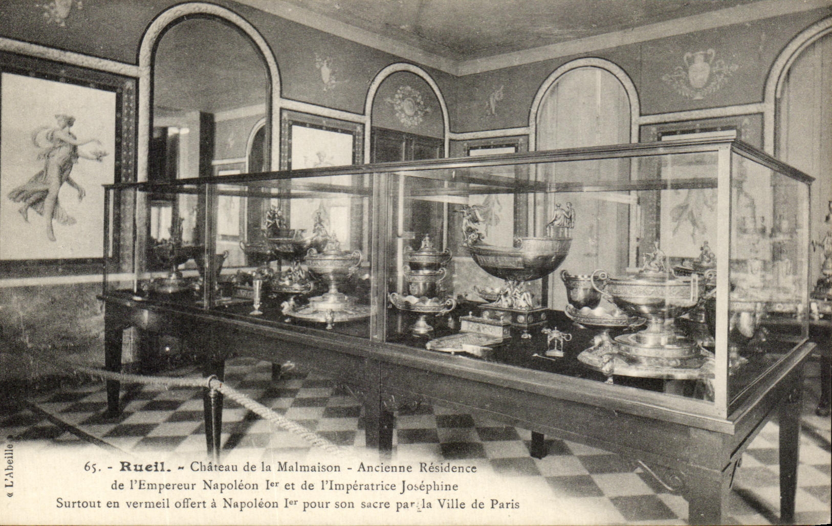 CPA Rueil Castle of Malmaison Old Residence of Napoleon 1st of the Josephine empress