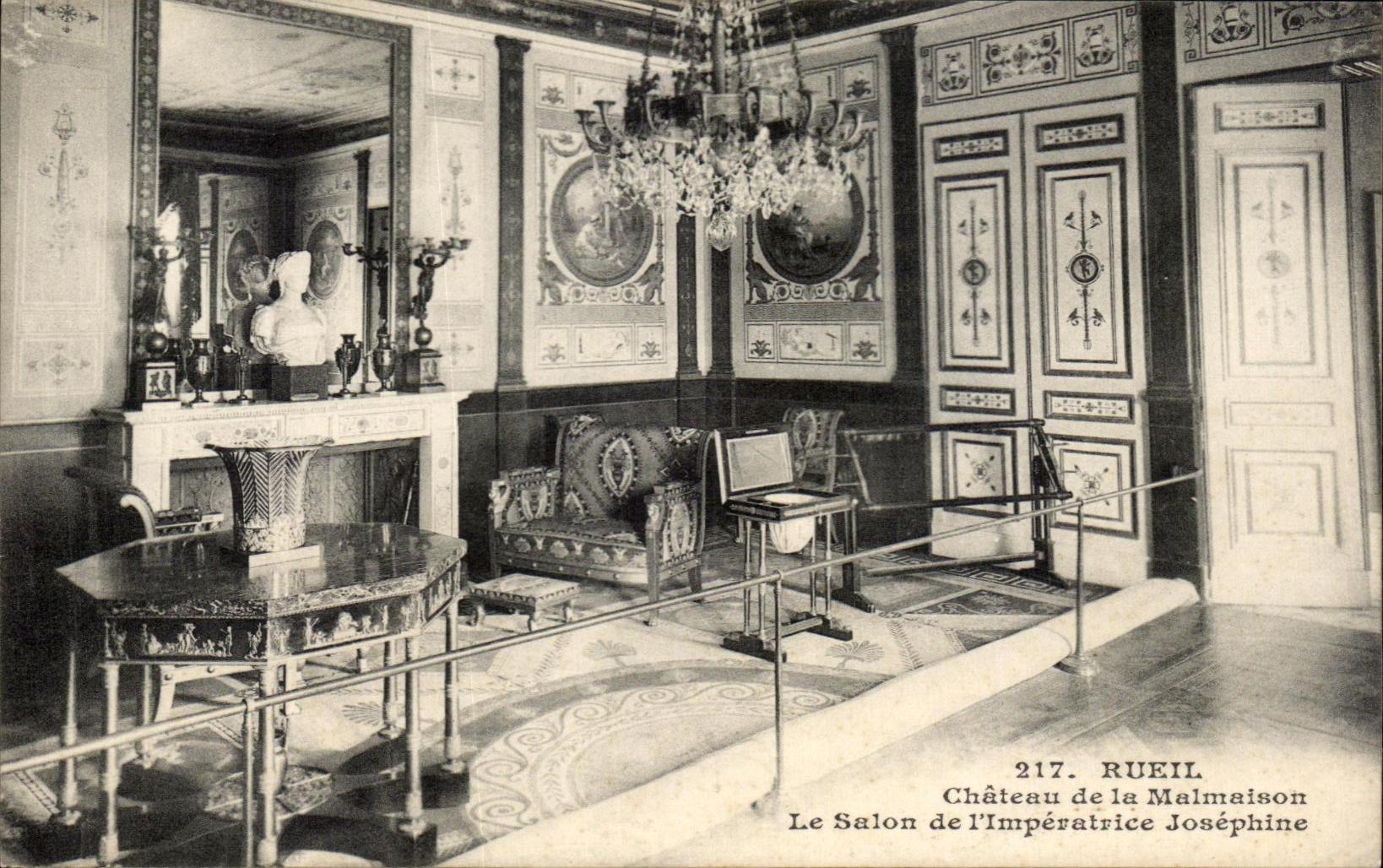 CPA Rueil Castle of Malmaison the Living room of I' Imperatrice Josephine