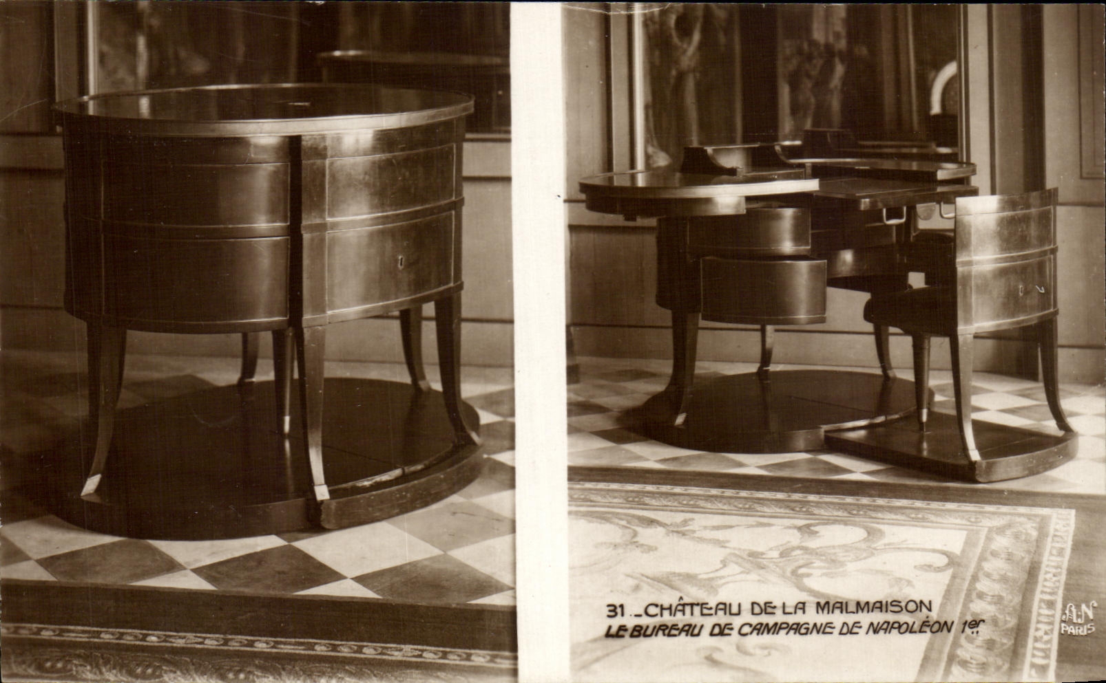 CPA Castle Of Malmaison the Office Of Countryside Of Napoleon 1st