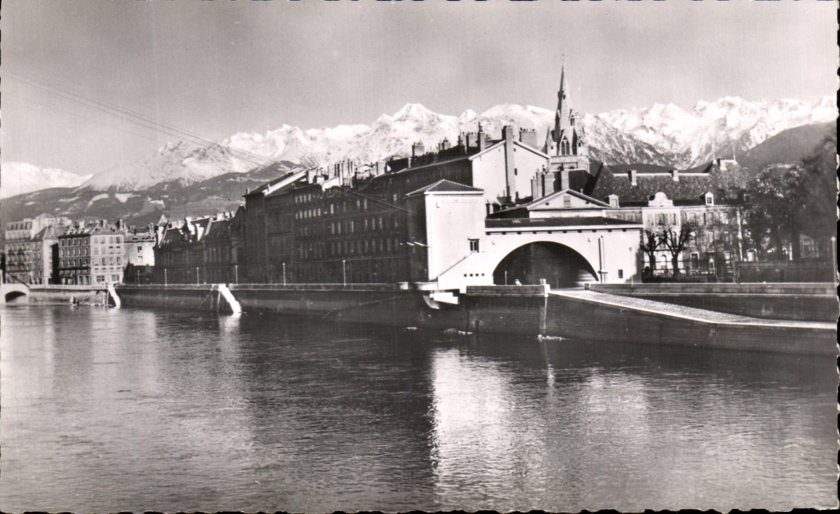 CPA Grenoble Its Teleferic Its Mountains