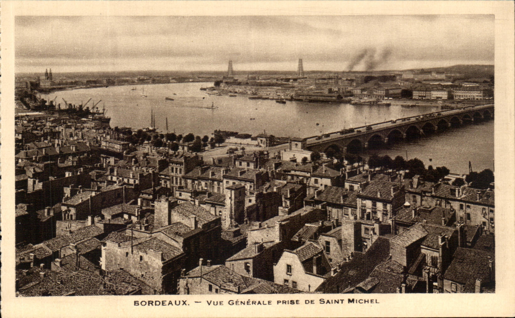 CPA Bordeaux View the Catch Of Michel Saint