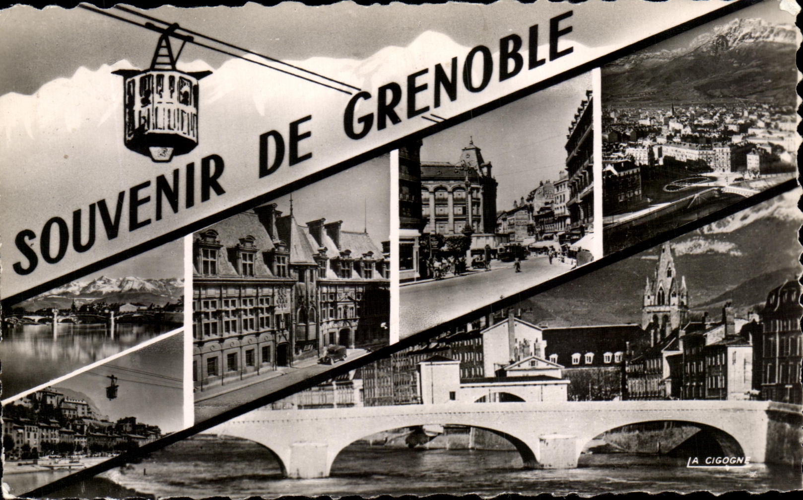 CPSM Souvenir Of Grenoble