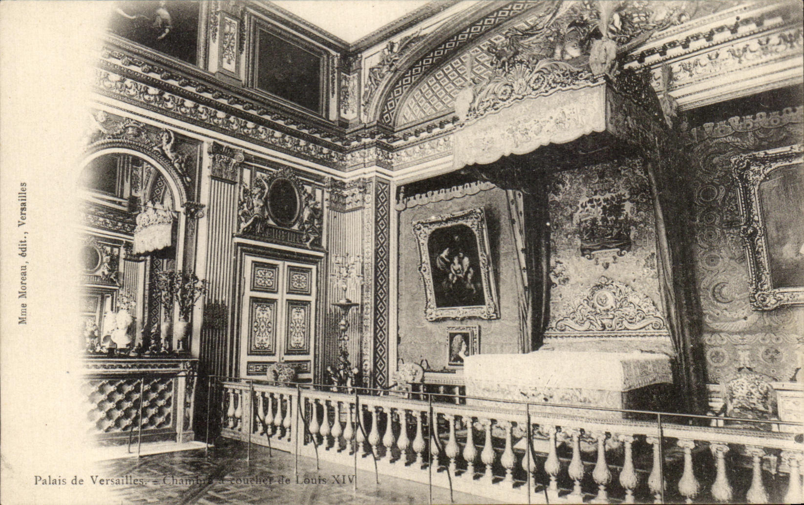 CPA Palais of Versailles Chambre has to lay down louis XIV