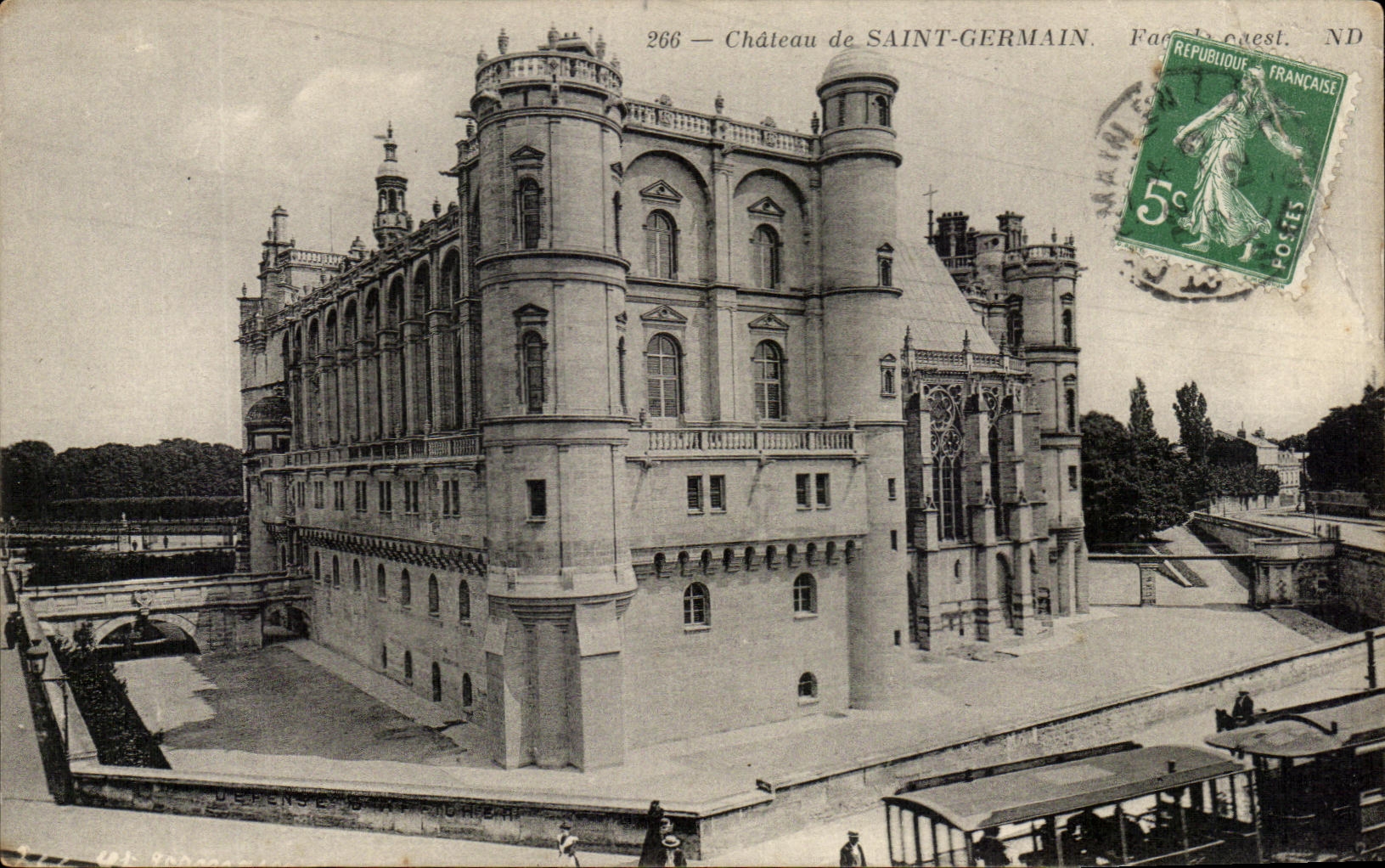 CPA Chateau de Saint Germain