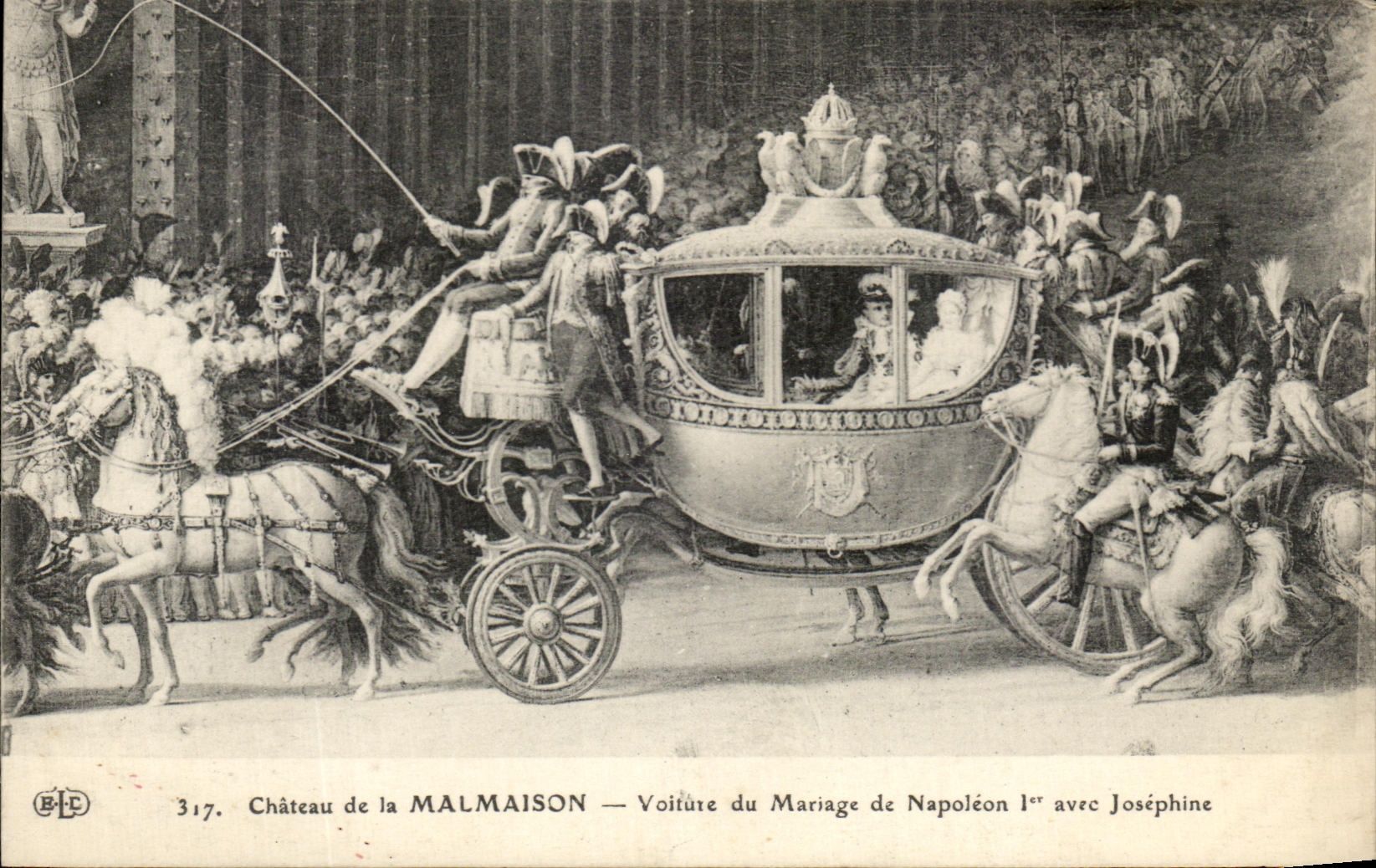 CPA Castle of Malmaison Conveys Marriage of Napoleon L avre Josephine