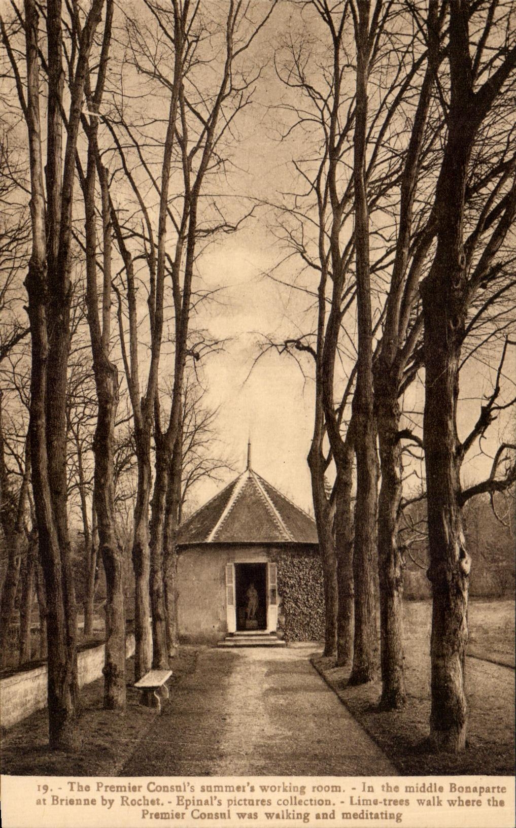 CPA Rueil malmaison study of Napoleon 1st