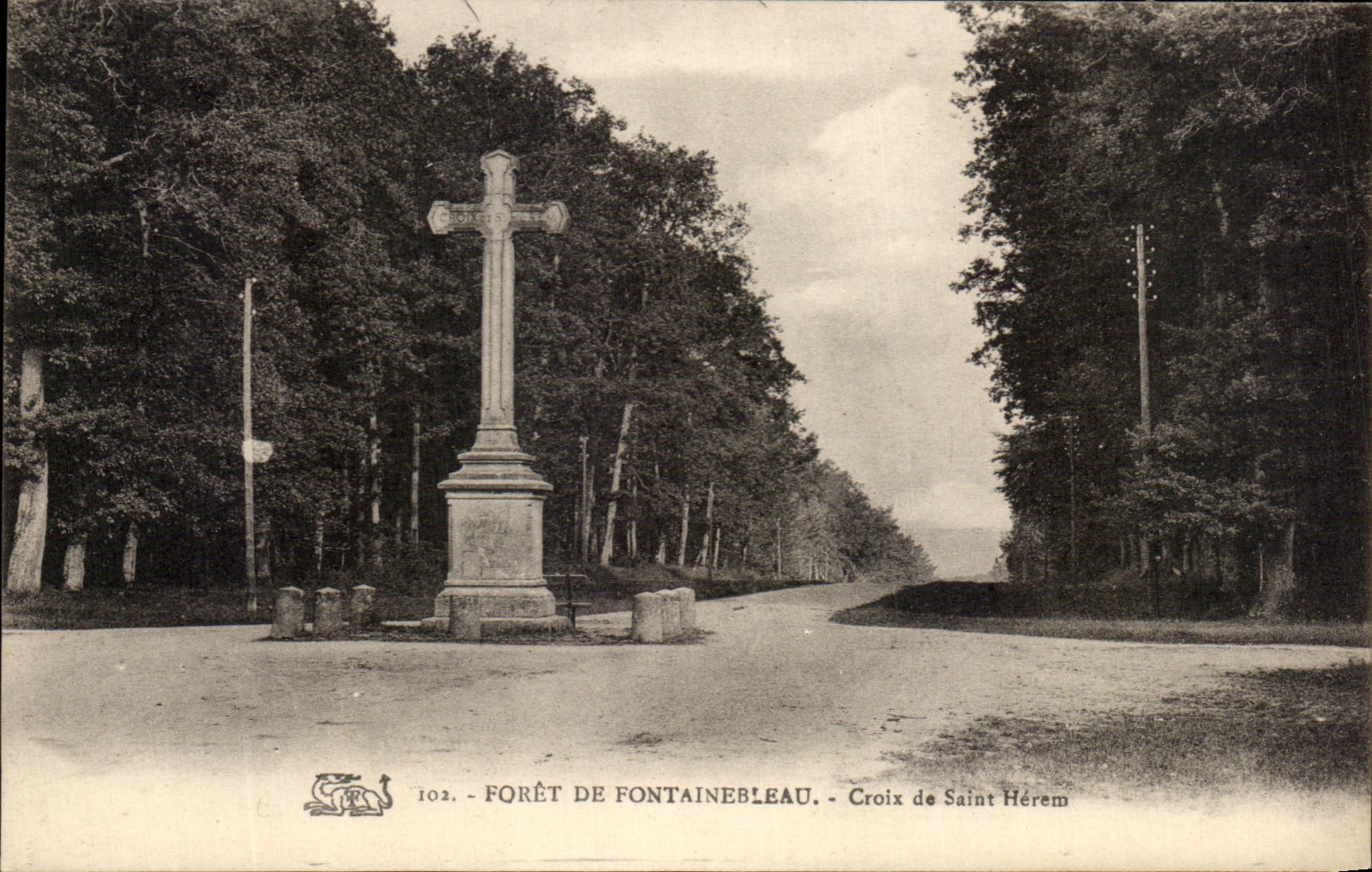 CPA Drill De Fontainebleau Cross Of Saint Herem