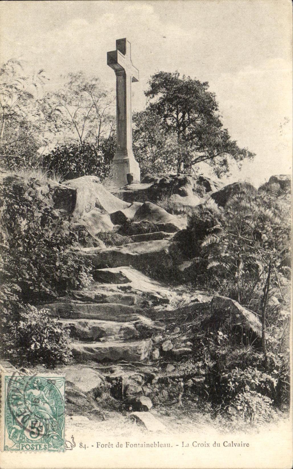 CPA Drill De Fontainebleau the Cross Of the Martyrdom