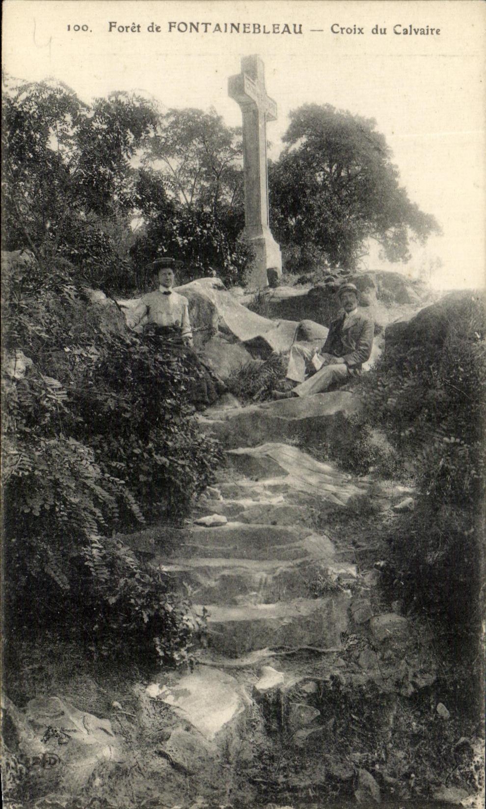 CPA Drill De Fontainebleau Cross Of the Martyrdom