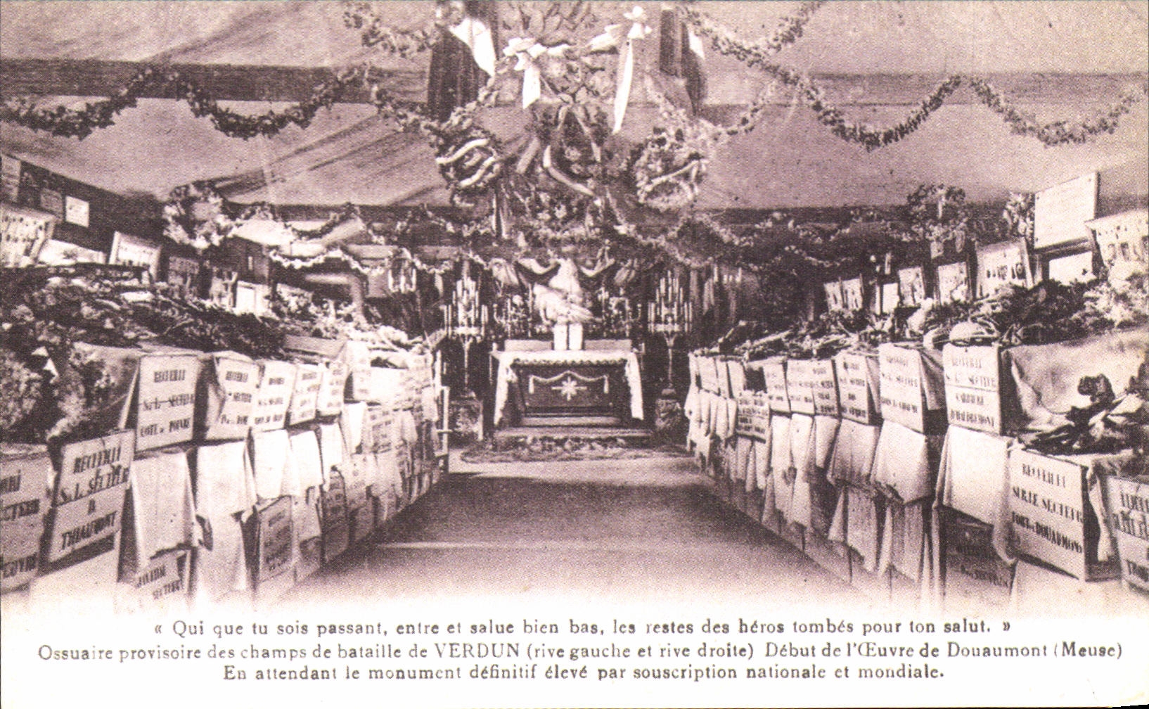 Osario Douaumont Militaria de REPRO Verdun