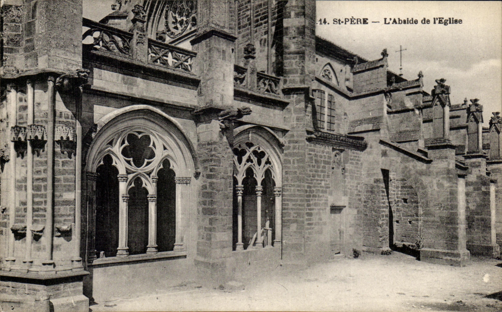 CPA St Father the Apse of the Church