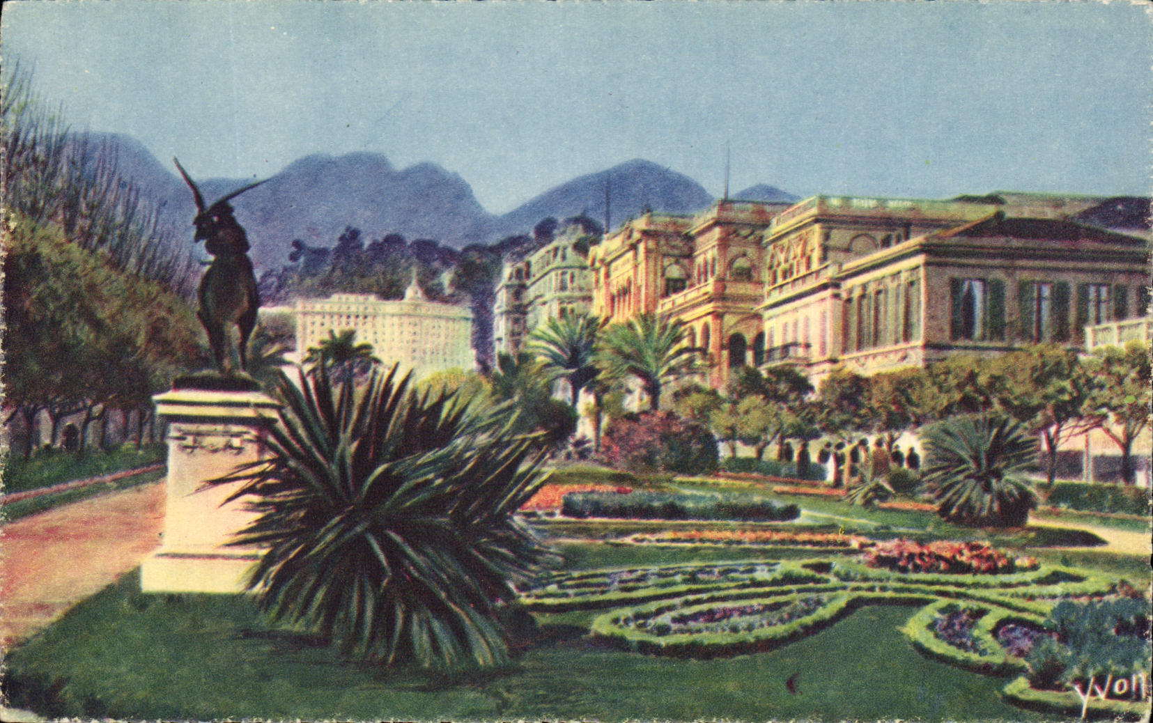 CPA Menton new Gardens and the Casino