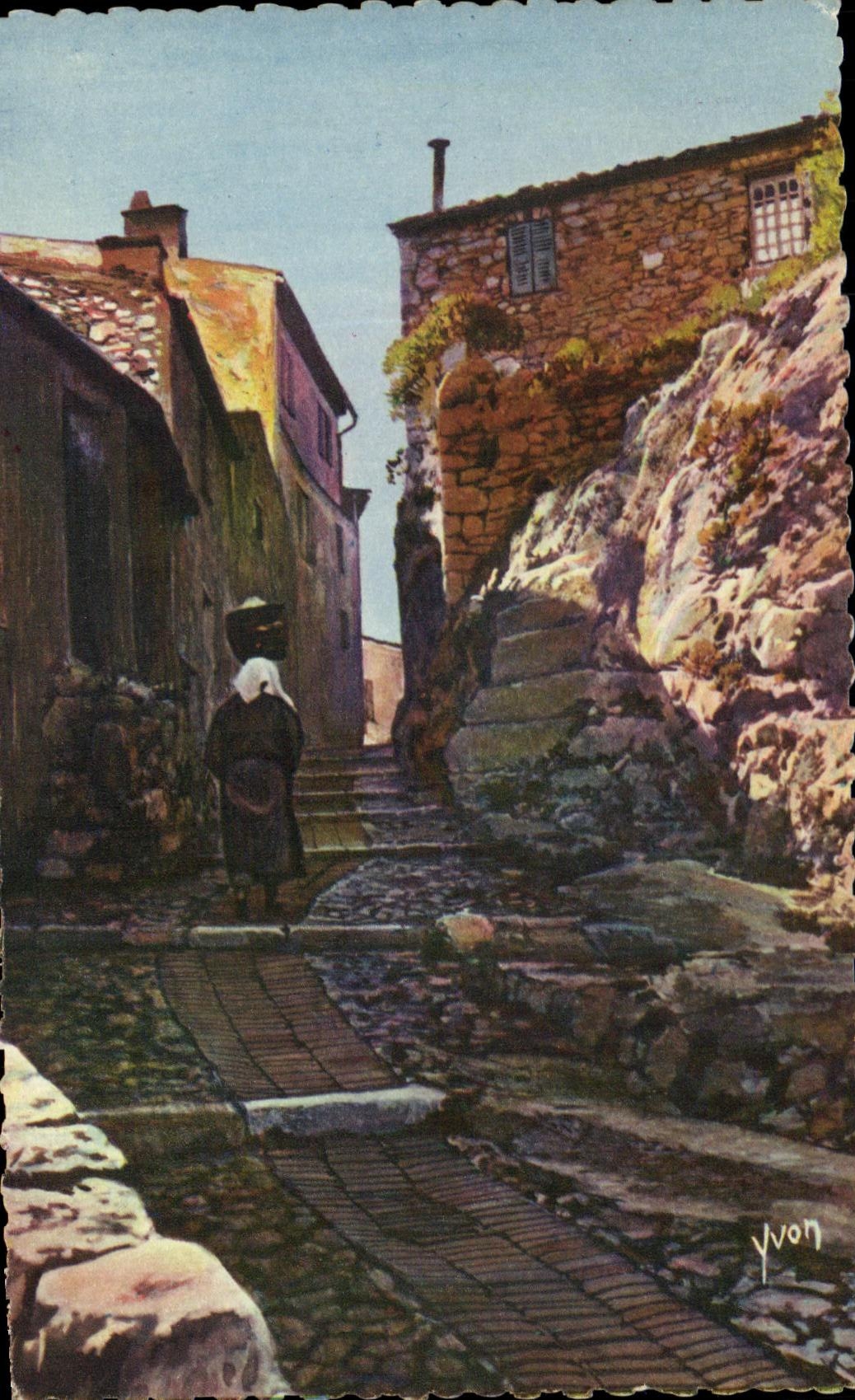 CPA dimensiona la calle azul de Eze Vieille