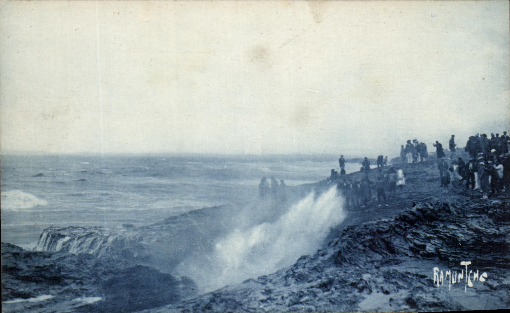 CPA Sion en Ocean Croix de Vie la cornisa de Vendean