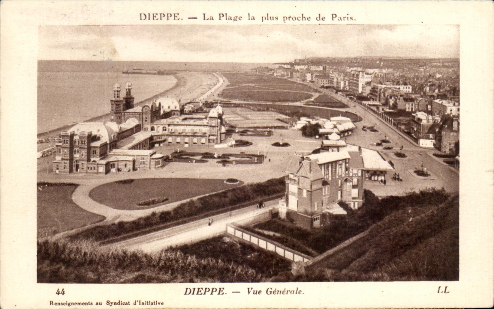 CPA Dieppe La Plage la Plus proche de paris