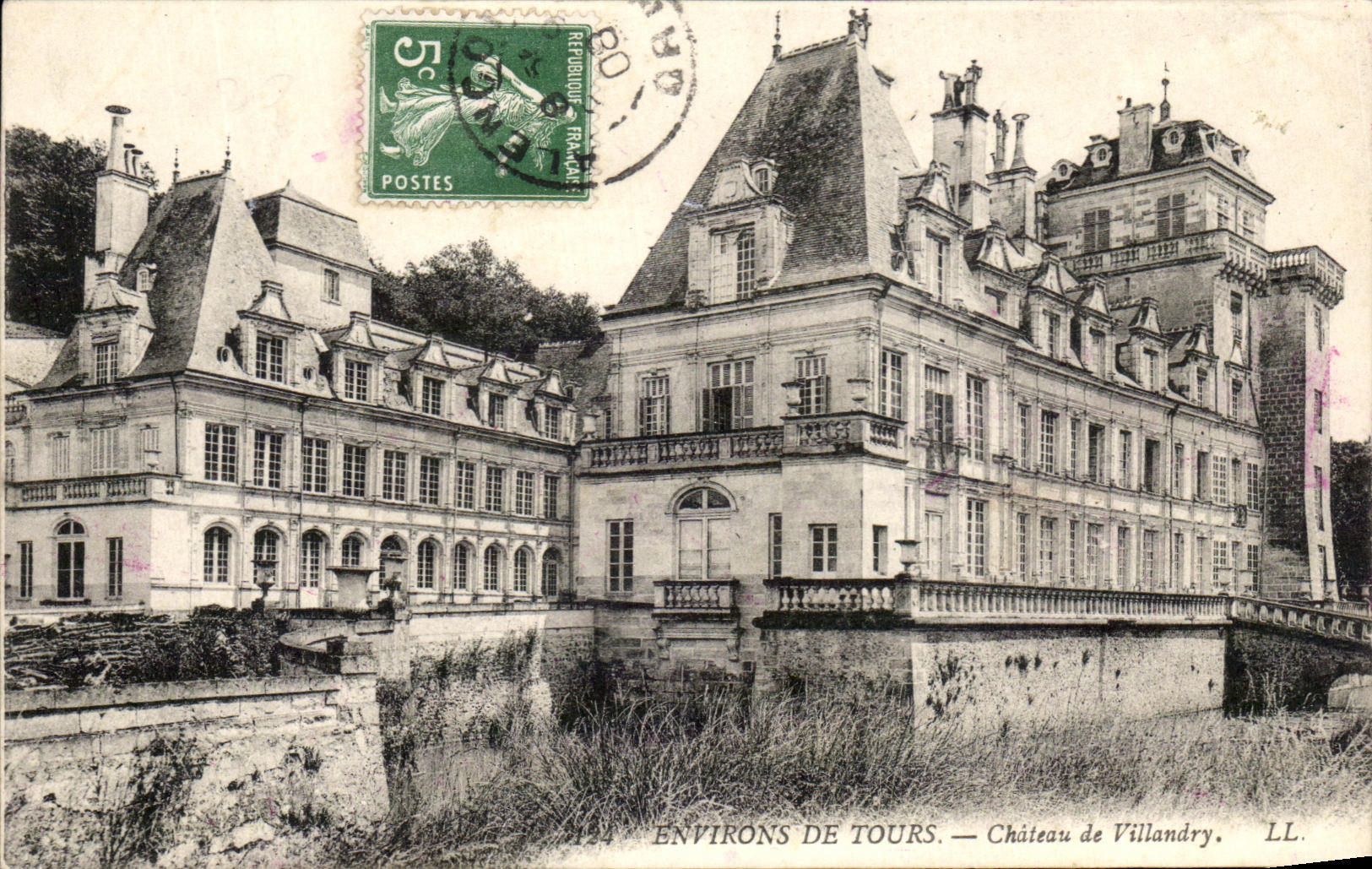 CPA Environs de Tours Chateau de Villandry