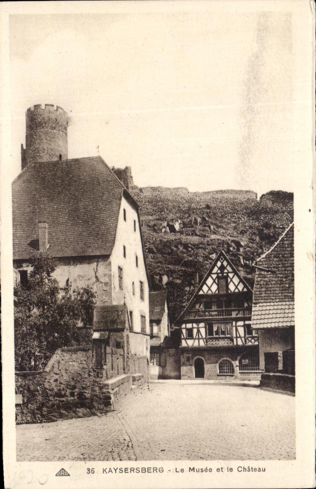 CPA Kayserberg the Museum and the Castle