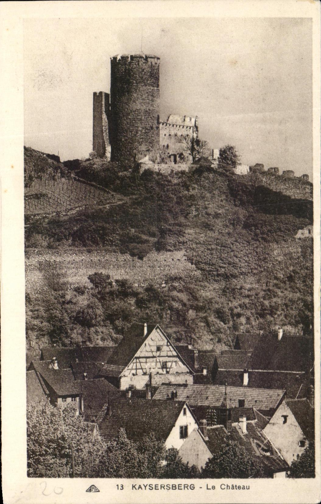 CPA Kayserberg the Castle