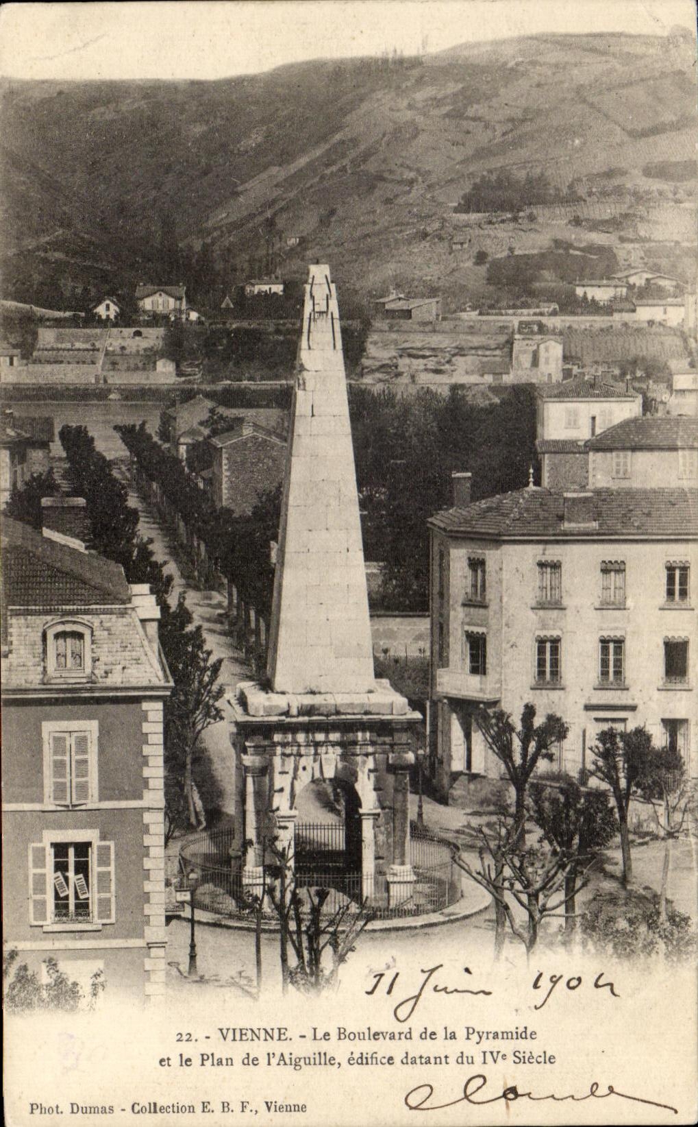 CPA Vienne Le Plan de l'Aiguille dit Tombeau de Pilate
