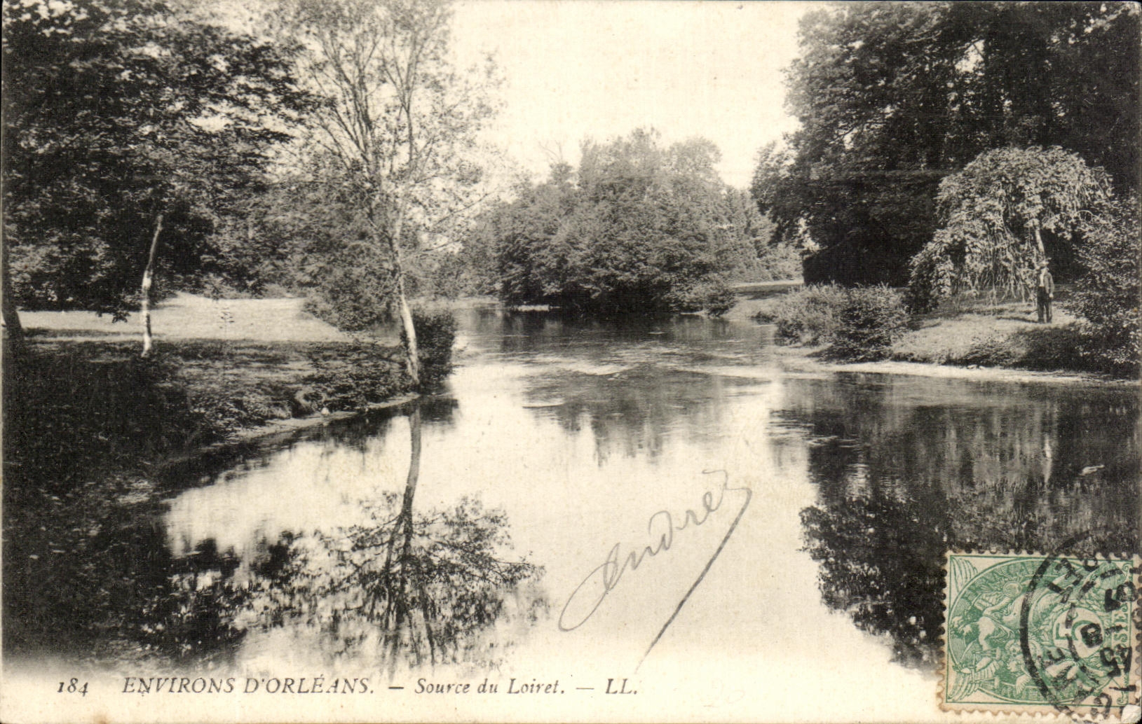 CPA Surroundings Of Orleans Source of Loiret