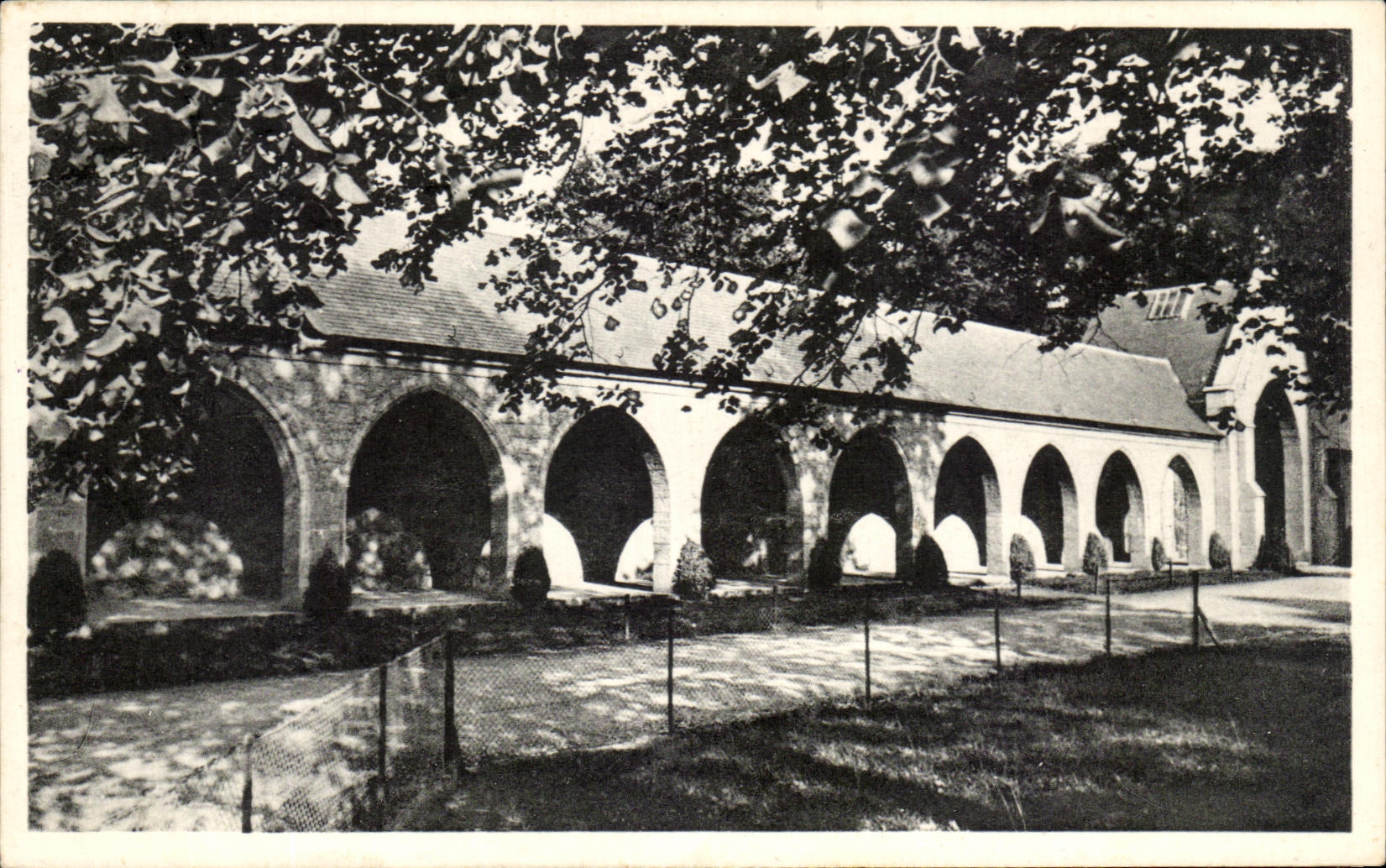 CPA Abbey of Maredsous external Cloister