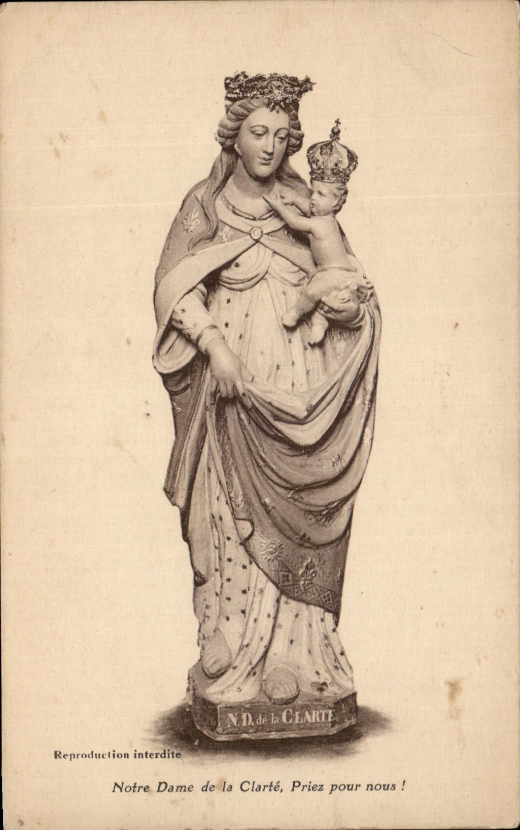 CPA Notre Dame de la Clarte Priez pour nous