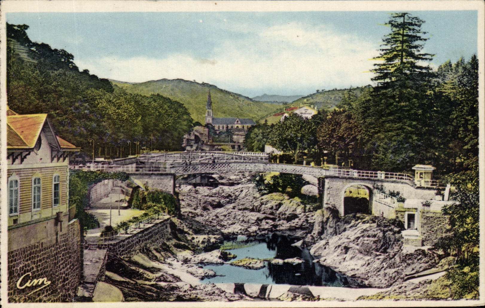 CPA Valleys Les Bains Volane and Bridges