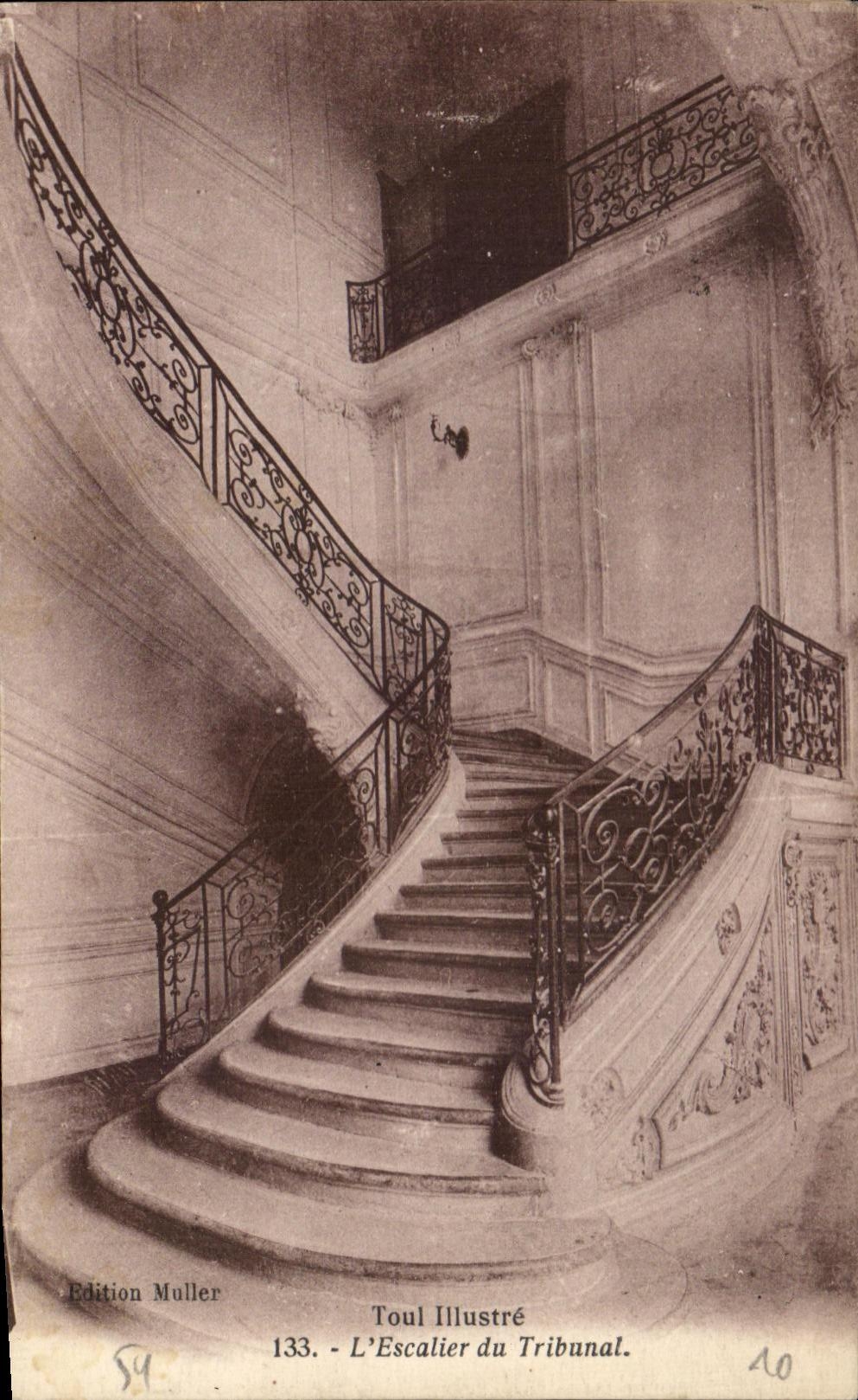 CPA Toul Illustrates the Staircase Of the Court