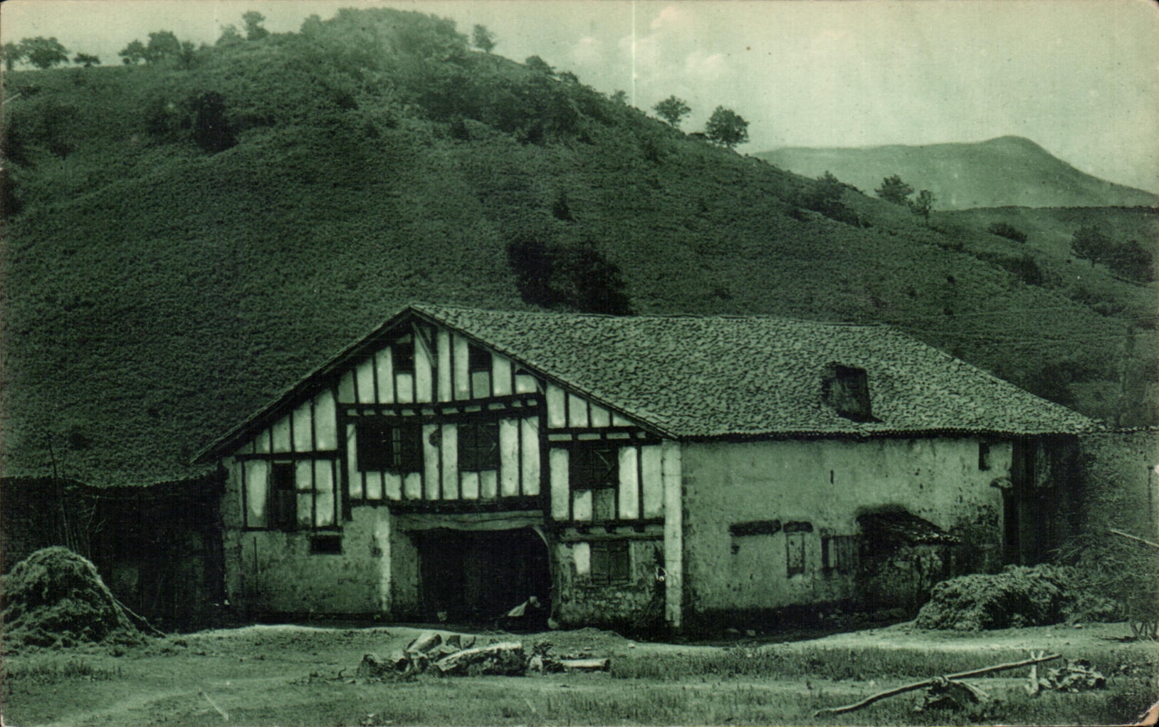CPA Pays Basque House Basque has Ibarron