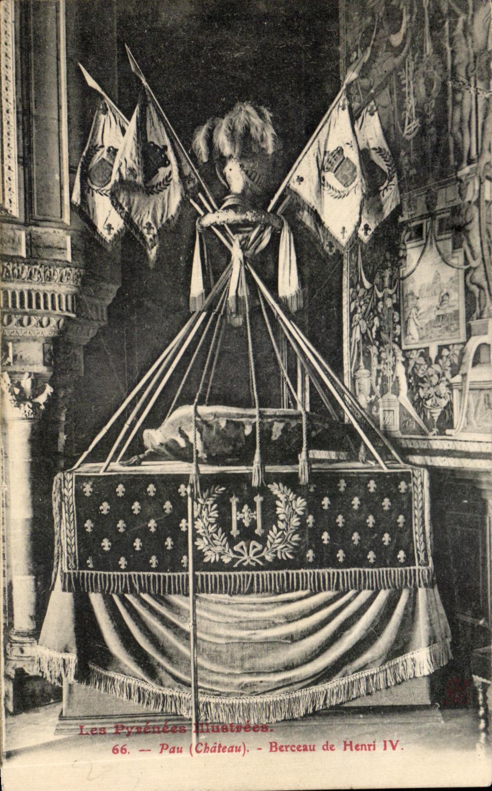 CPA Pau Berceau de Henri IV